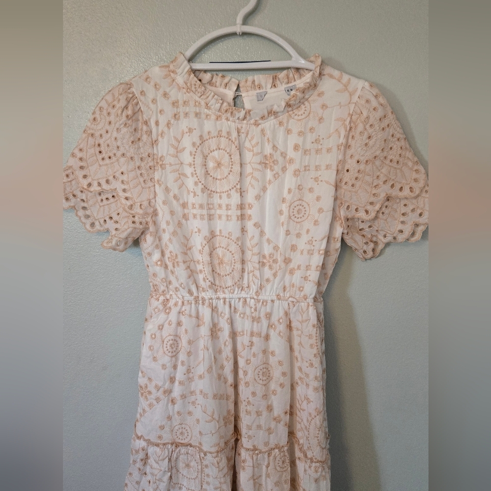 Baltic Born | NWOT Mirabel Eyelet Midi Dress Size Small - Picture 6 of 9